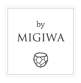 by MIGIWA 光と影を楽しむ器 ロゴ